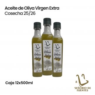AOVE 500ml Señorío de Fuentes. Caja 12x500ml.