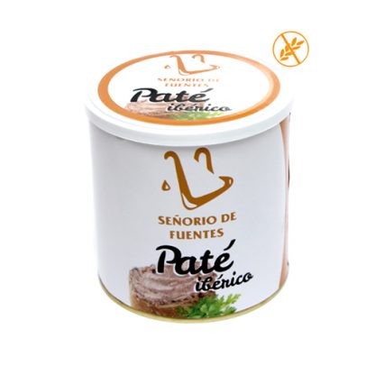 Pack de 4 unidades de Paté Ibérico de la mejor calidad. Formato 750 gr. Ideal para uso particular o para hostelería.