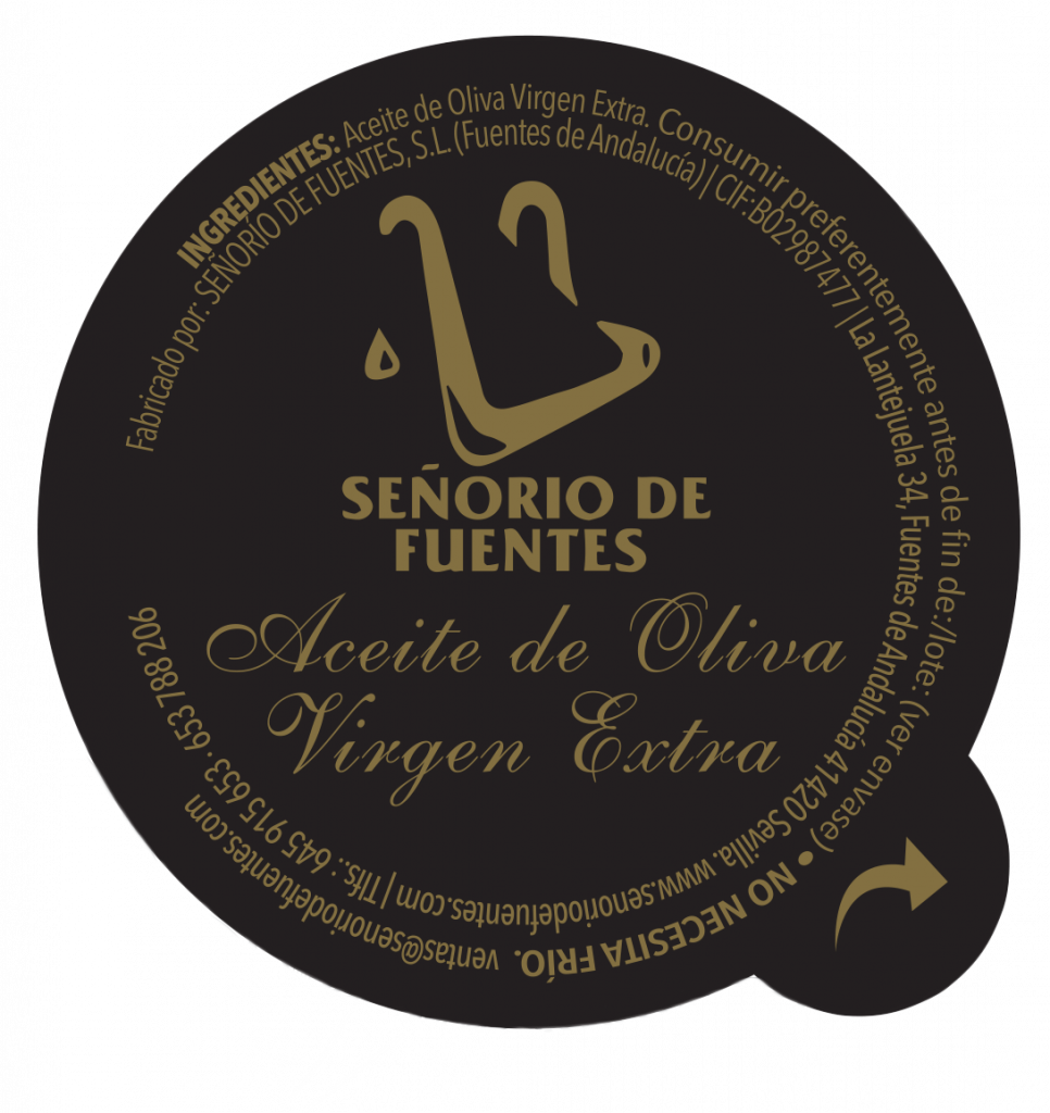 Monodosis de Aceite de Oliva de la marca Señorío de Fuentes