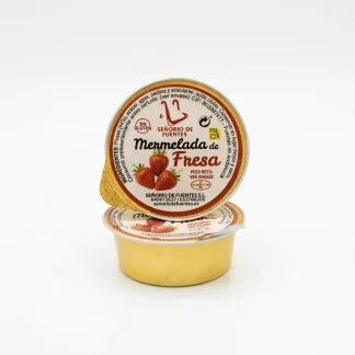 Mermelada de Fresa en Monodosis - Bandeja 30 unidades x 20g